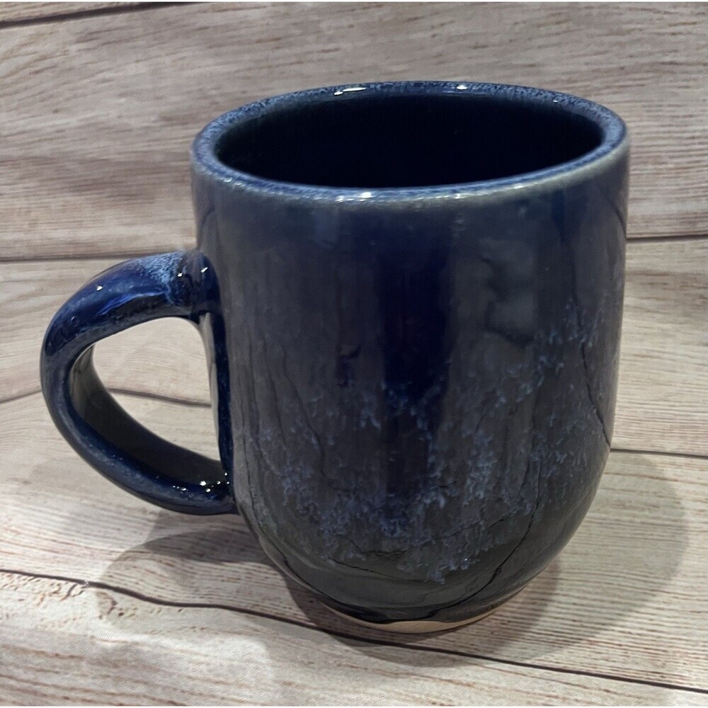 Belltower Blue and white tri-tone mug, stamp of Tennessee’s tri-star emblem - Picture 4 of 5